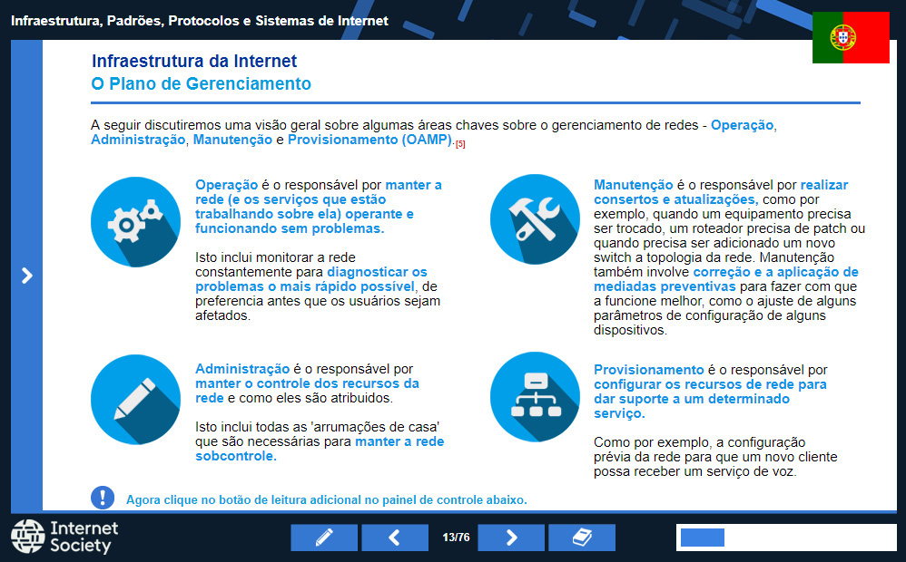 Internet society Portuguese translation