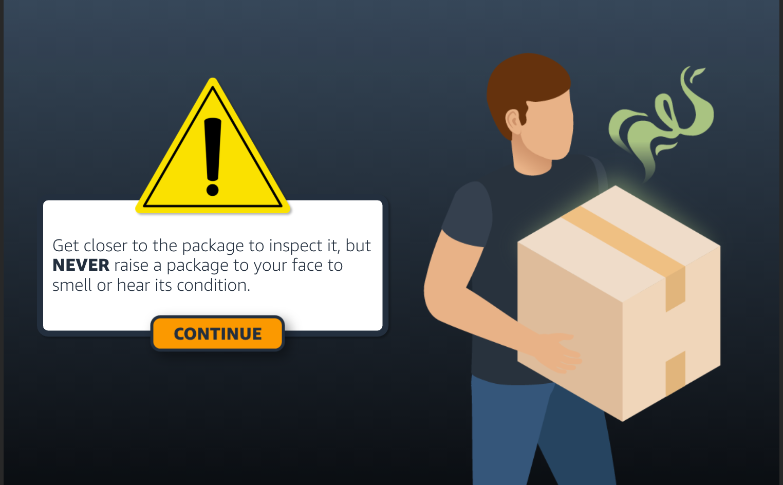 Amazon warning